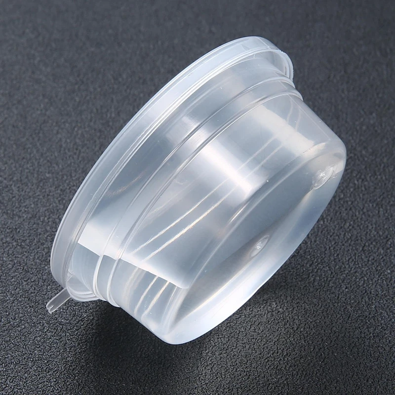 Slime Storage Container Reusable Plastic Storage Jars with Lids for Glue/Water/Cosmetic/Plasticine, 24 pcs