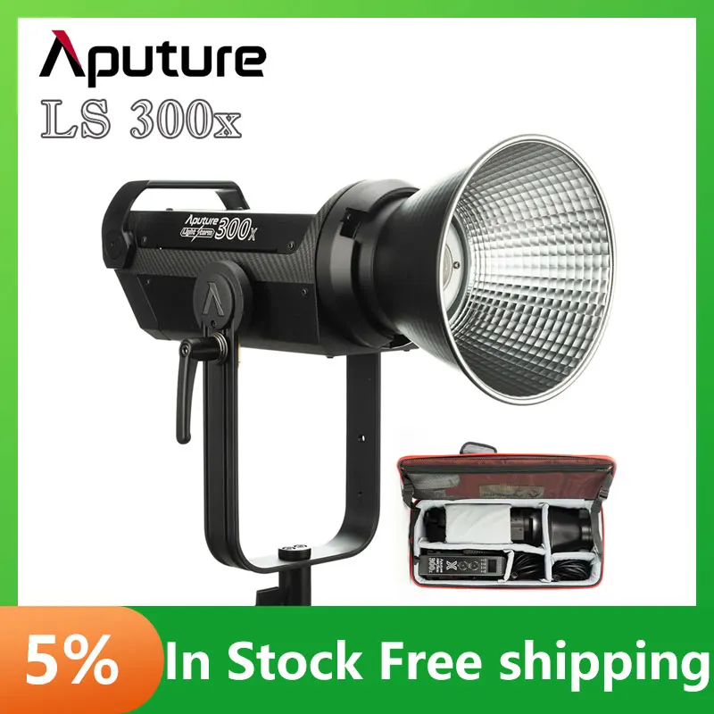 

Aputure LS 300X Bi-Color СВЕТОДИОДНЫЙ Video светильник 2700K-6500K 300W V-mount