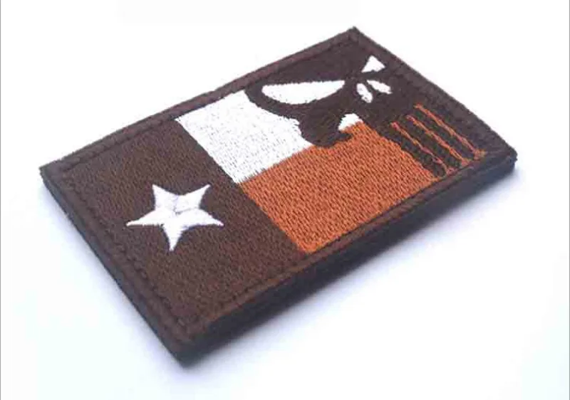 Toppe Ricamate Bandiera Dello Stato Del Texas Non Pasticcio Con La - Foto 7