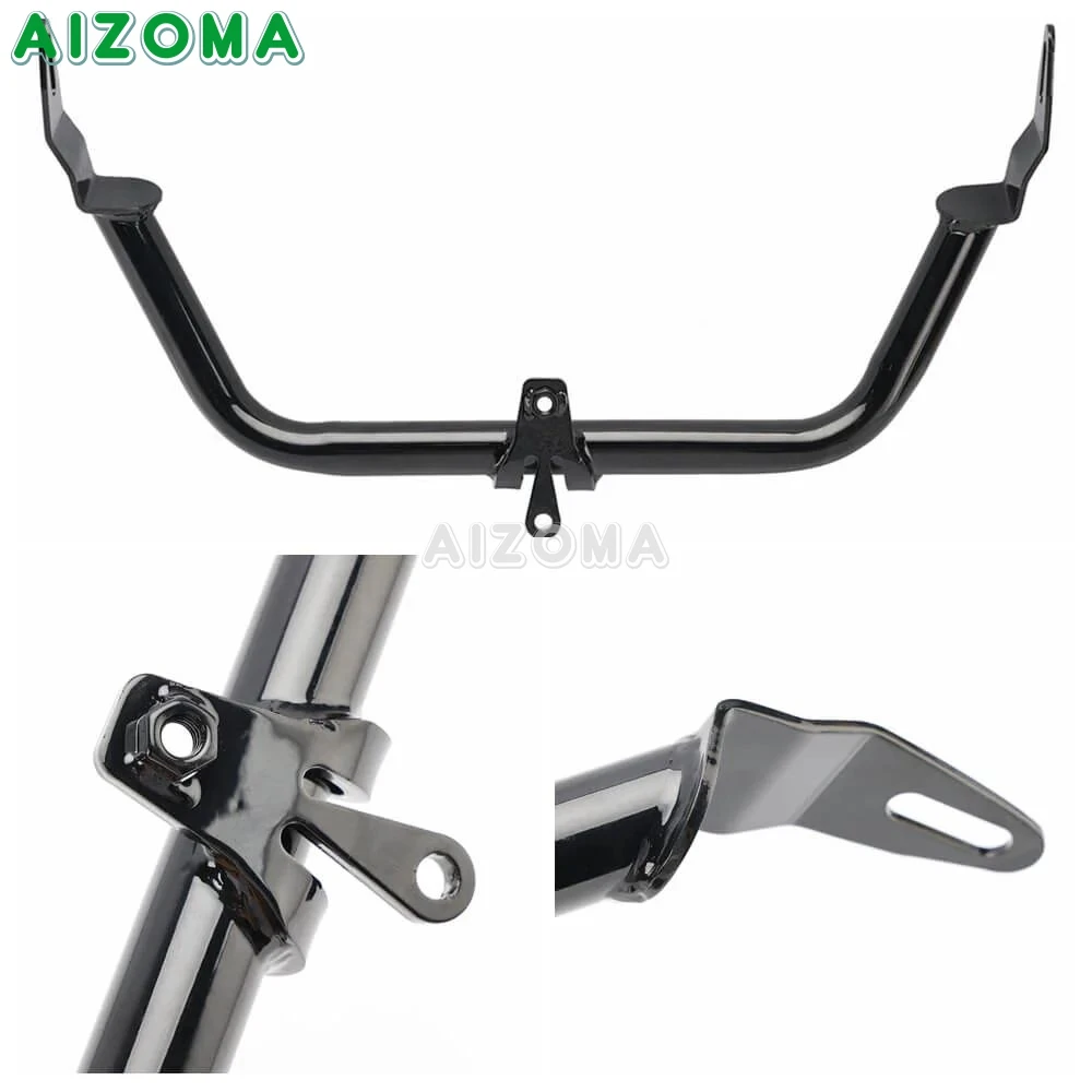Harley Road Glide Chopped Engine Guard 1-1/4 고속도로 크래시 바 및 페어링 지지 브래킷은 FLTR FLTRX FLTRXS FLTRXST에 적합합니다.