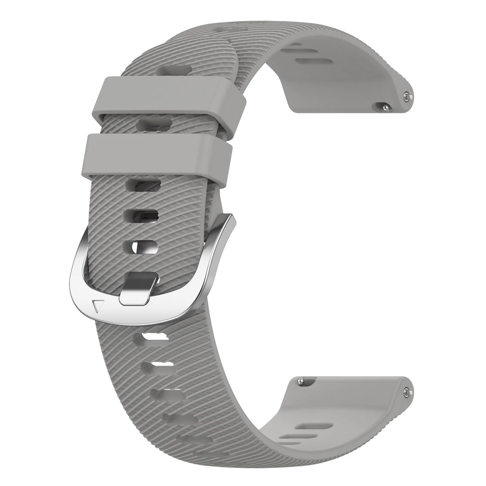 Premium 20MM Silicone Watchband Bracelet - Versatile Fitness Accessories