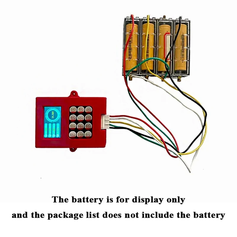 AU67-3-4S 5A Balancer With Voltage Display TFT Lipo/Lifepo4 Battery Voltage Tester Energy Transfer Equalizer