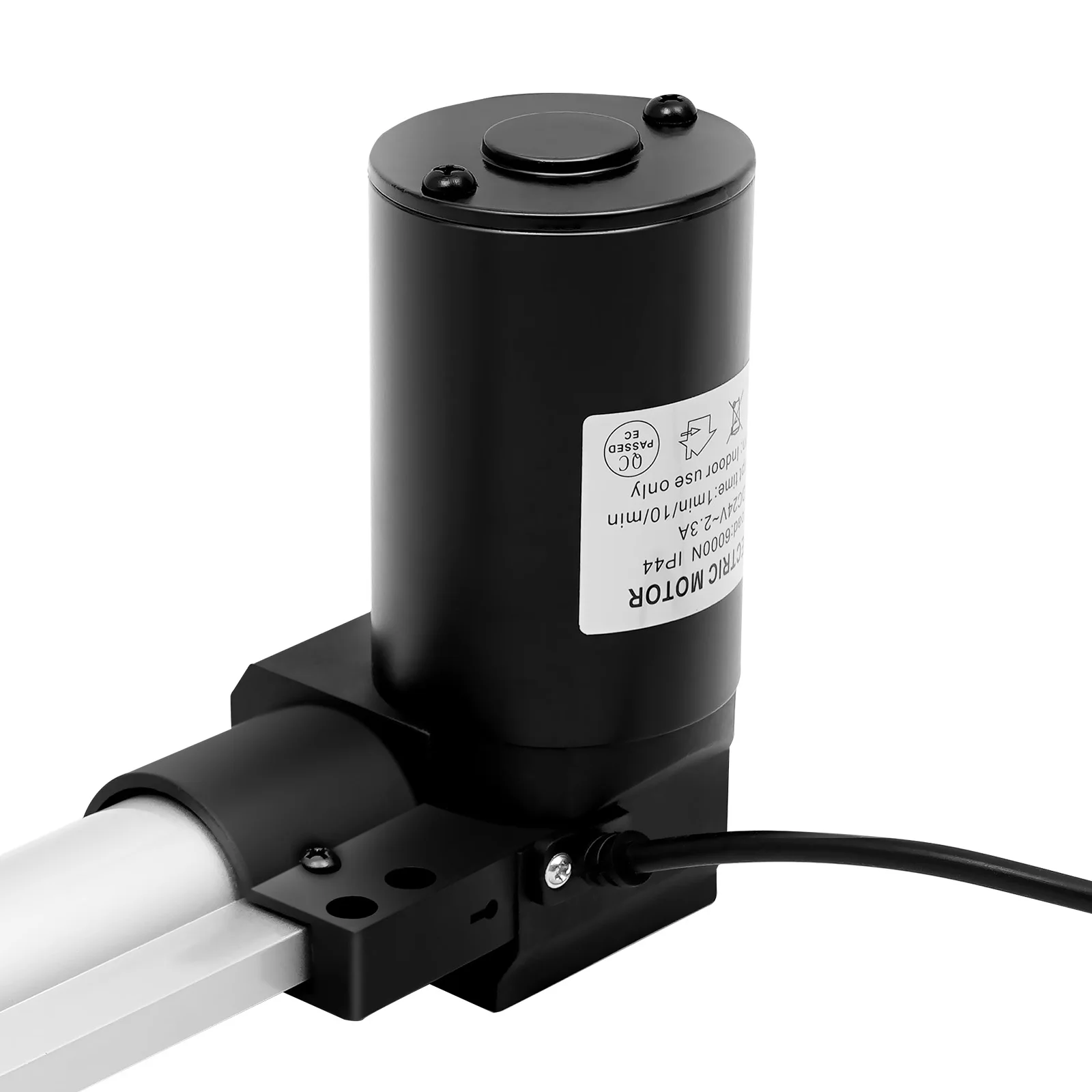 230 mm 6000 N elektrischer Linearantrieb 38–61 cm Liege-Ersatzmotor-Aktuator-Kit Pro DC 24 V für Heimwerker – Detail 12