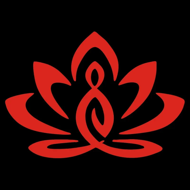 Lotus Buddha Decoration Sticker Self-Adhesive Glass Decorative Films Rainbow Laser Window Sticker for Home Decor