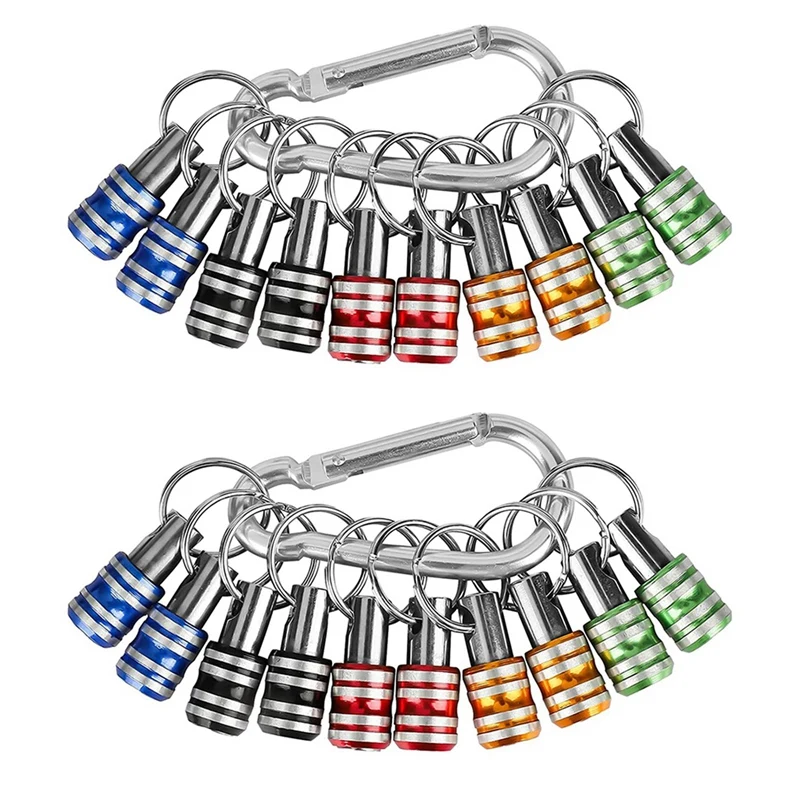 

20 шт., держатель для дрели, 1/4 дюйма, с шестигранным хвостовиком