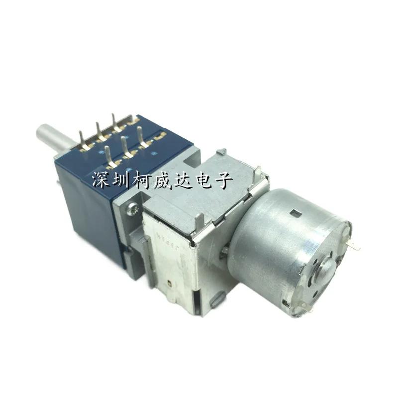 RK27 Type Motor Potentiometer Volume switch for HiFi Stereo Audio Amplifier DIY kits 5KA 10KA 20KA 50KA 100KA 1pcs multiturn potentiometer,rotary potentiometer,adjustable resistor
