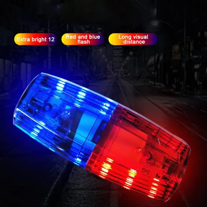 Battery Echelon Blinking Blue Light Tail Light Police Light For