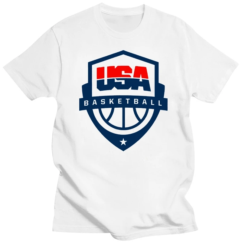 Новая американская баскетбольная Футболка мужская женская черная белая рубашка 2