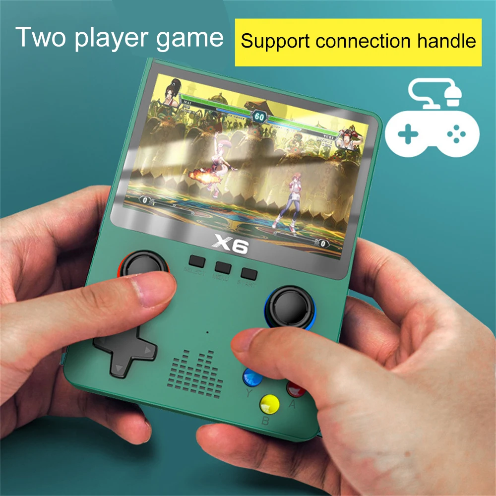 2023 New X6 Game Console Hd Psp Handheld Game Console 3.5-inch 