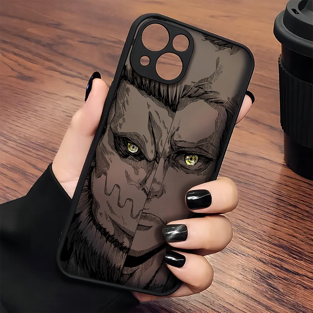 Vibrant Attack On Titan Anime Phone Case - Striking Design
