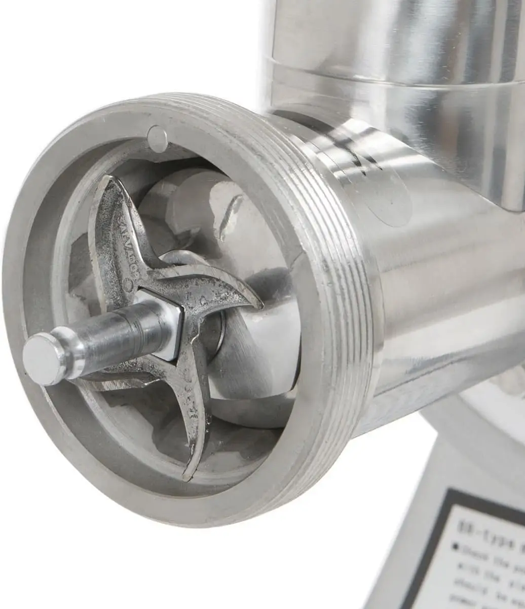 1100W Electric Commercial #12 Meat Grinder W/Cutting Blade Stainless Steel Mincer Sausage Maker #12 Grinder Size 4