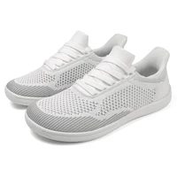 Men Women Slip On Mesh Wide Toe Shoes Minimalist Barefoot Zero Drop Wide Box Flat Shoes Casual Flats Plus Big Size 51 52 53 54 1