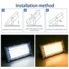 50W 100W LED Floodlight 220V 110V Waterproof Ip65 Lights Ultra Bright Outdoor Flood Light Led Spotlight for Football Field 6