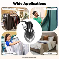 110V 1200W Gravity Feed Industrial Electric Steam Iron Set Gravity Iron System Industrial 60~220℃ With 3L Tank for Clothes 2