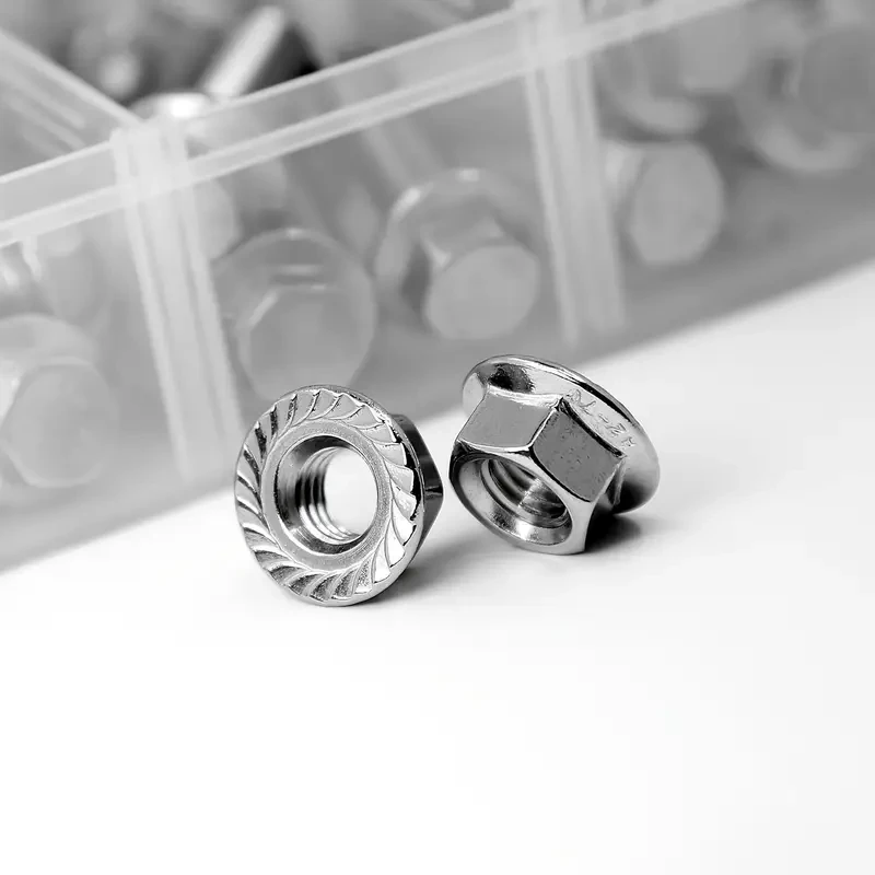 stainless steel Flange Bolts and Nuts Kit-M5 M6 M8 metric hex screw strap nuts corrosion resistant screw bolt nut set stainless steel screws hex nuts assortment kit 240