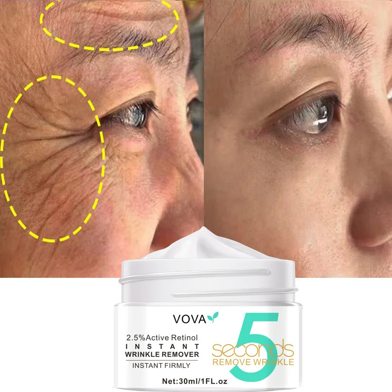 

Retinol Instant Wrinkles Remove Face Cream Firming Lifting 5 Seconds Anti-aging Fade Fine Line Moisturizing Skin Care Cosmetics