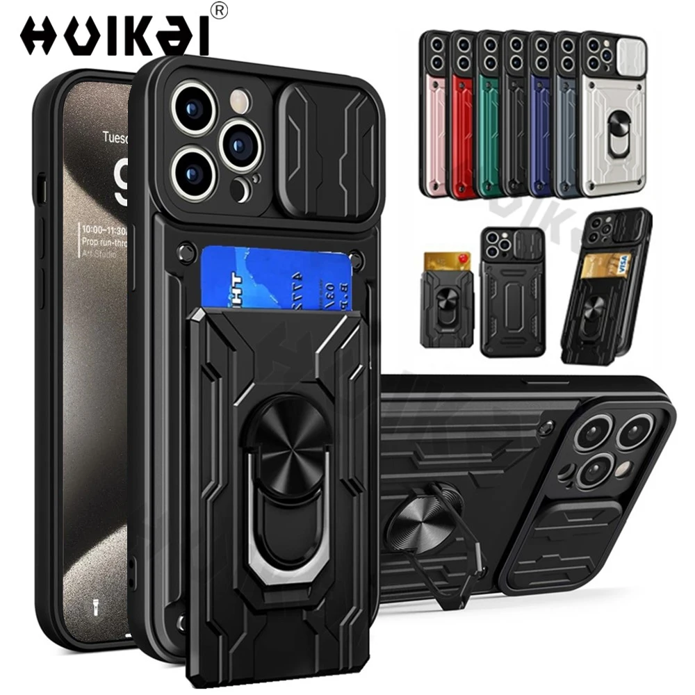 Funda de armadura de doble capa antipolvo para Iphone, 15 Pro Max, 11, 12,  13 Pro, 14 Plus, 15 Pro, cubierta de protección resistente a los golpes -  AliExpress