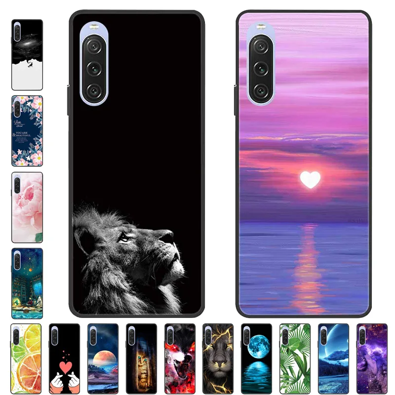 SRISHP Cover per Sony Xperia 10 IV Flip Custodia Portafoglio