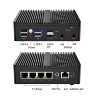 G30B N5100 Soft Router 4x2.5G i226 LAN Industrial Fanless Mini PC OPNsense VPN Server pfSense ESXi Firewall Appliance 2