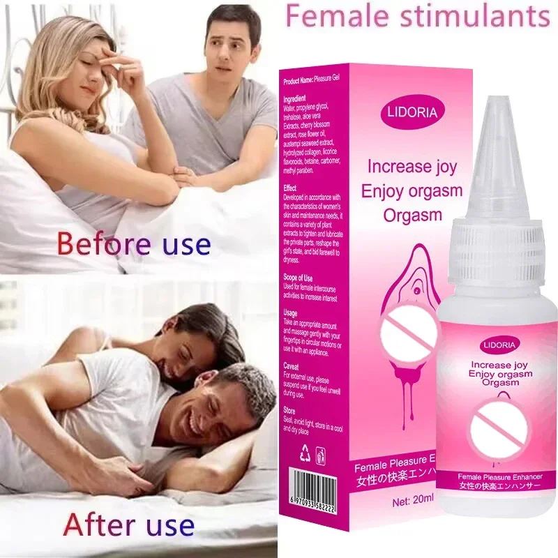 Fast Orgasm Gel For Women Libido Enhancer Exciter Aphrodisiac Couple Intimate Lubricating Vaginal Tight Oil Adults Sex Products