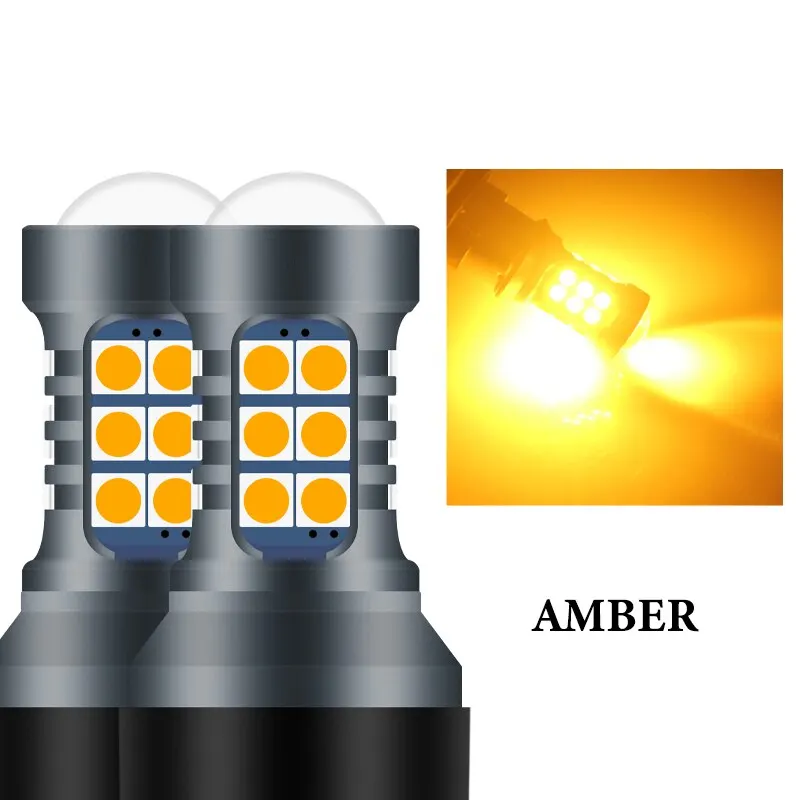 Pair of Super Bright T20 LED Signal and Reversing Light Bulbs