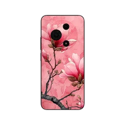 Leopard Panda Soft Silicone Phone Case - Protective Back Cover for TCL 605 (1)