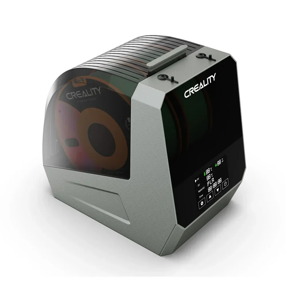 Creality Space Pi 필라멘트 건조기, 플러스 160W 업그레이드, 2 롤 용량, 이중 건조, 2kg 필라멘트, 2 롤 용량, 신제품
