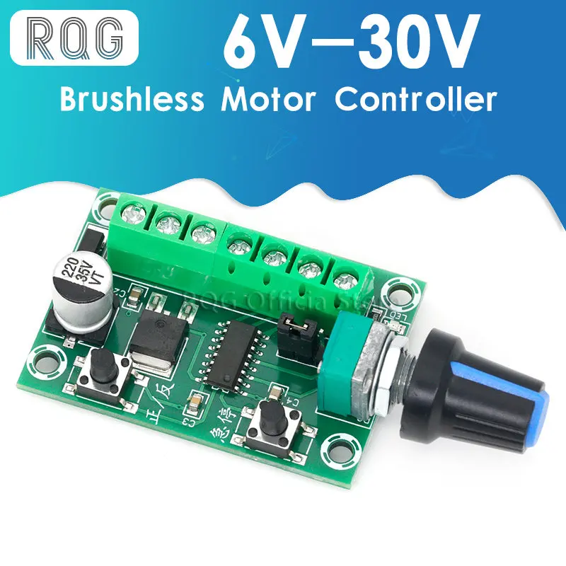 

6V-30V Brushless Motor Controller PWM Governor Forward And Reverse Switching 3650 3525 2418 2430 Motor