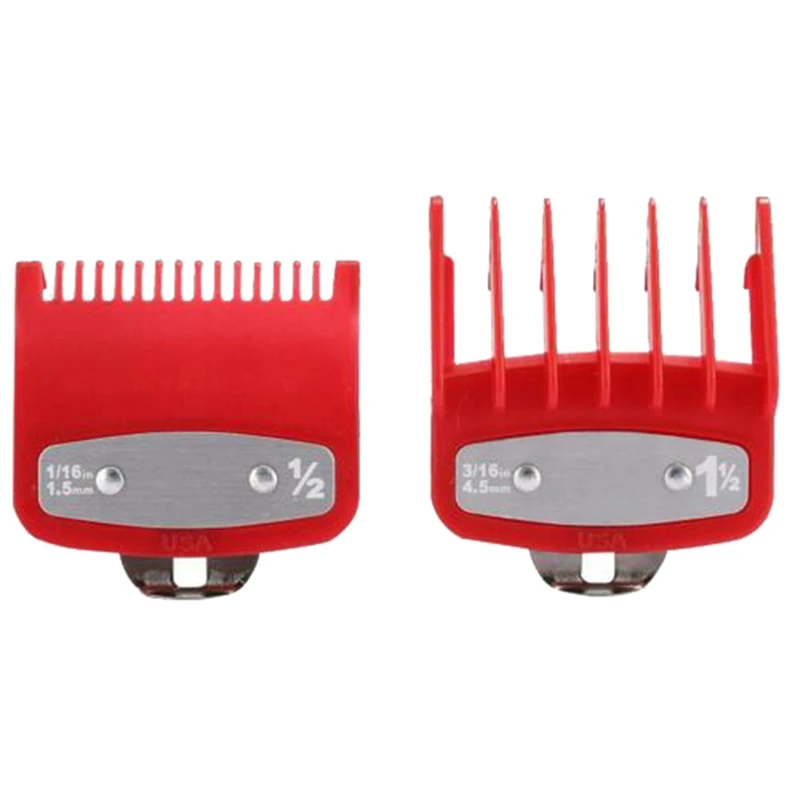 

20X For Wahl Hair Clipper Guide Comb Set Standard Guards Attached Trimmer Style Parts