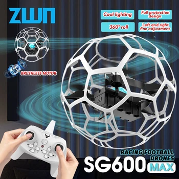 SG600 MAX 2.4G RC Racing Football Drone 3D Protezione completa Pressione Altitudine Brushless Telecomando Quadcopter per bambini adulti