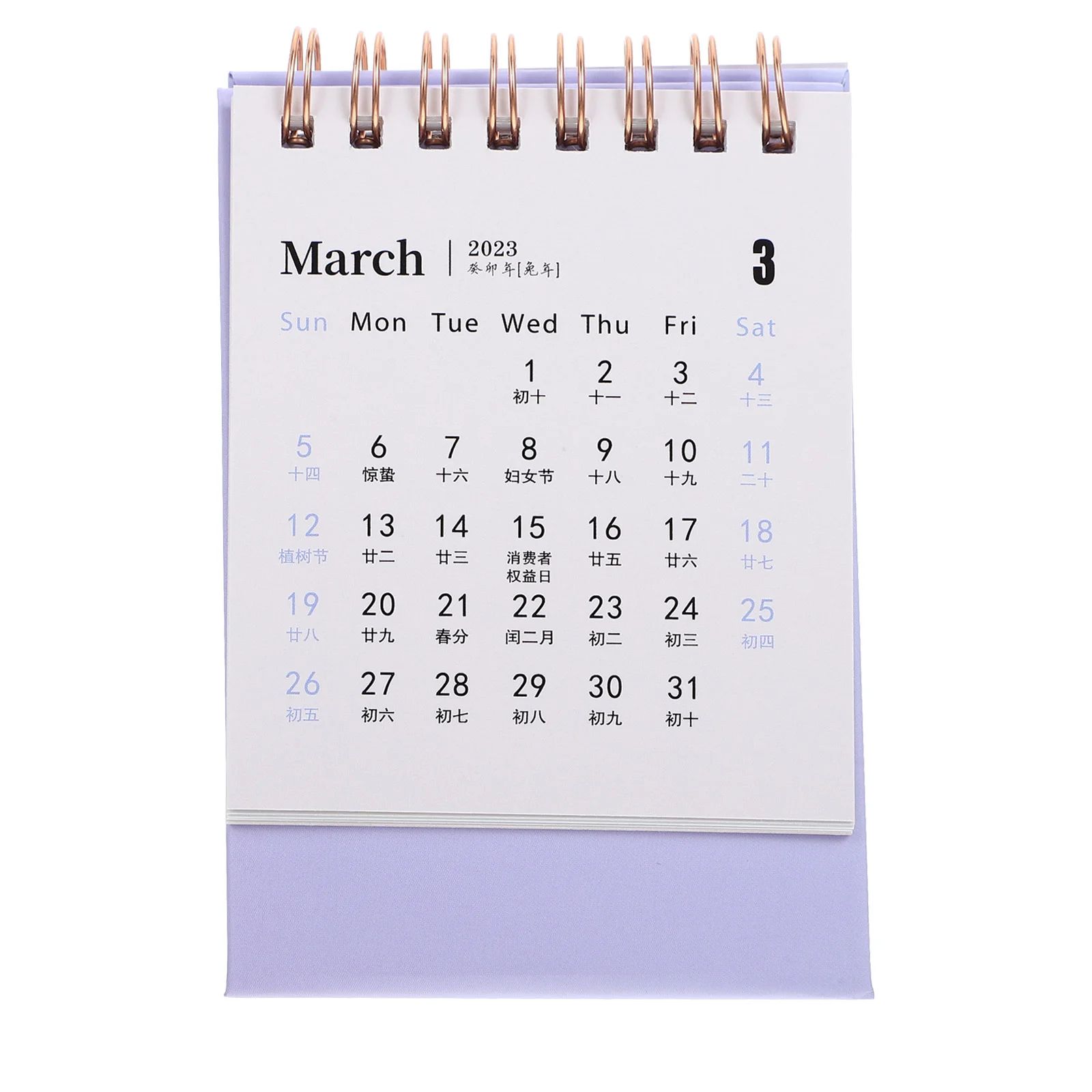 

Mini Desk Calendar 2024 Table 2023 Wall Office Supplies for Convenient Household