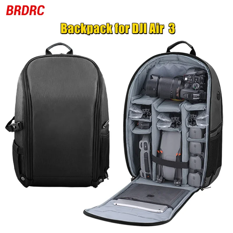 Drone accessories backpack storage bag for DJI Air 3/Air 3S/Avata 2 body remote control portable carry case