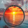 Gradient Gnd Filter 55 62 67 72 82 mm Gradient Red Orange Blue Grey For Camera Canon Lens M50 600d Nikon D5100 D5600 Sony A6000 2