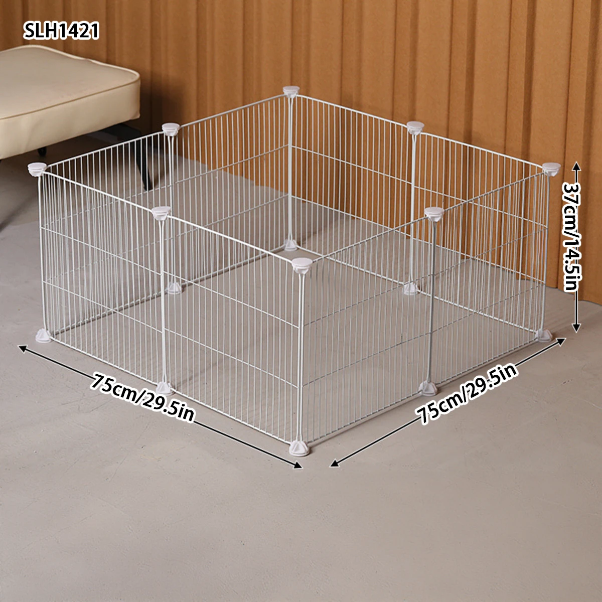 Rabbit fence Dutch pig Chinchillas let loose semi-enclosed indoor and outdoor jailbreak proof encrypted guardrail large sp