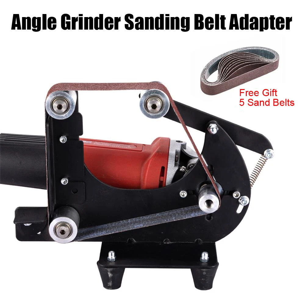 M10 M14 Angle Grinder Sanding Belt Grinding Polishing Machine Angle