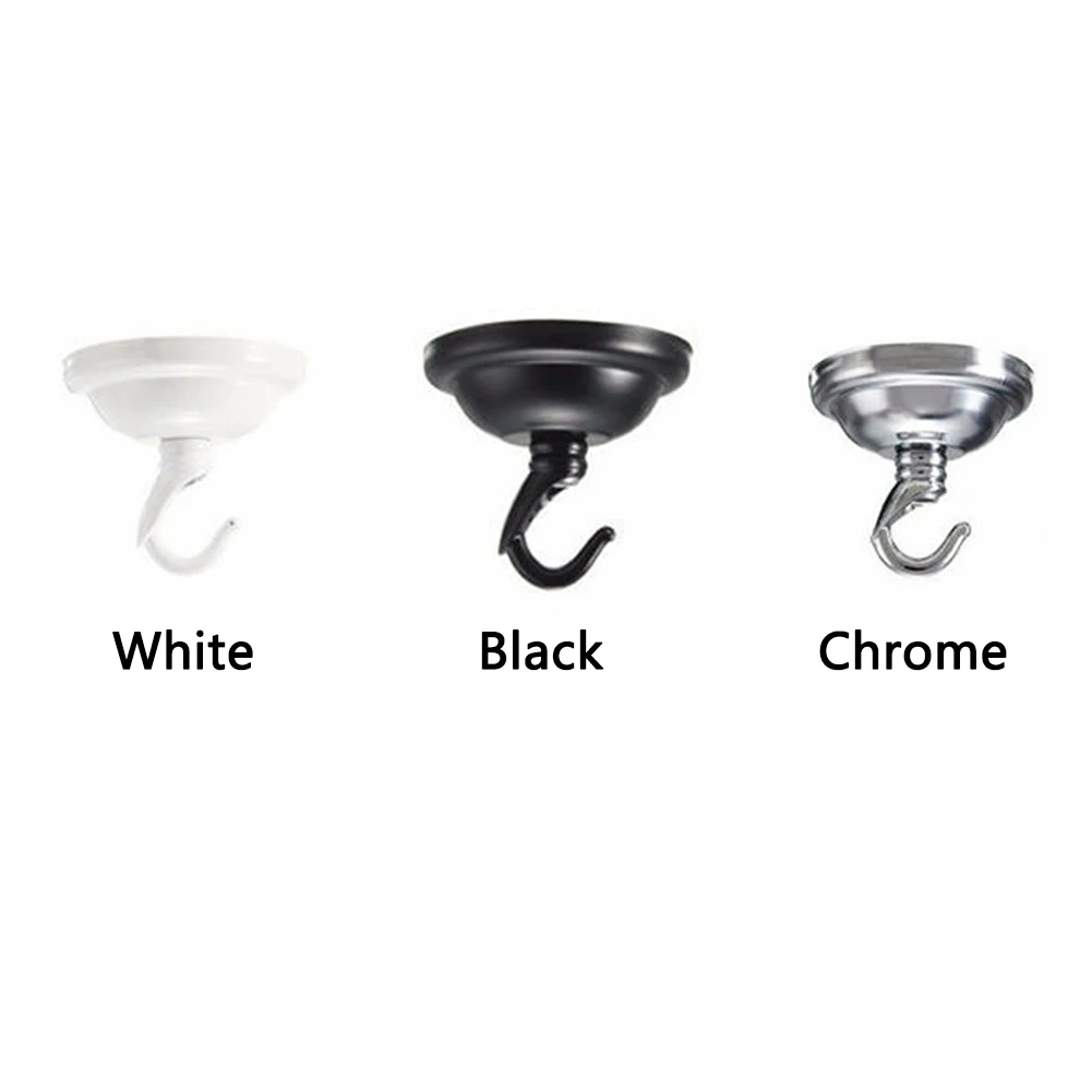 Vintage Ceiling Cover Plate Pendant Lamp Hook Set DIY Parts Tools Decorative Accessories Holder Hanging Net Lanterns Bird Cages