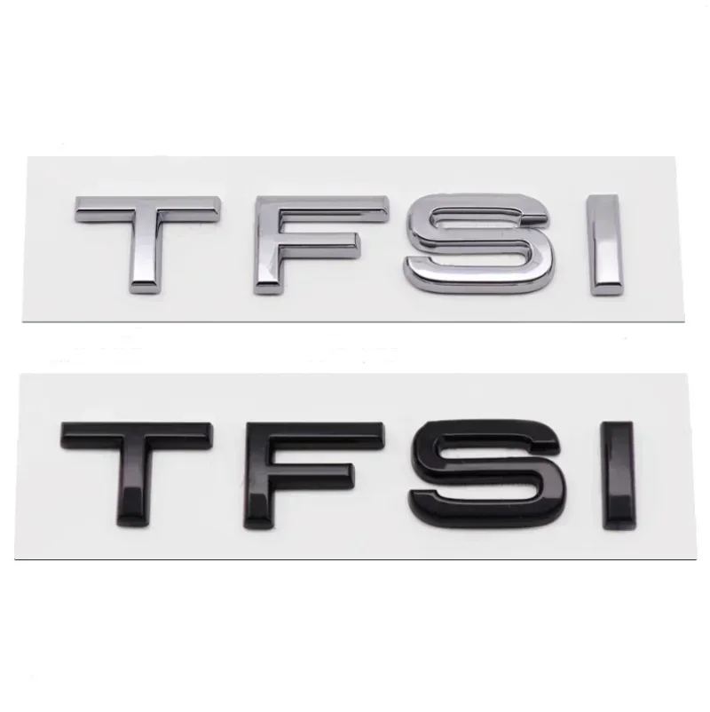 3D ABS TFSI TDI Logo Adesivo per auto Baule posteriore Boot Distintivo dell'emblema Decalcomanie per Audi A3 A4 A5 A6 A7 A8 Q2 Q3 Q5 Q7 Accessori  34