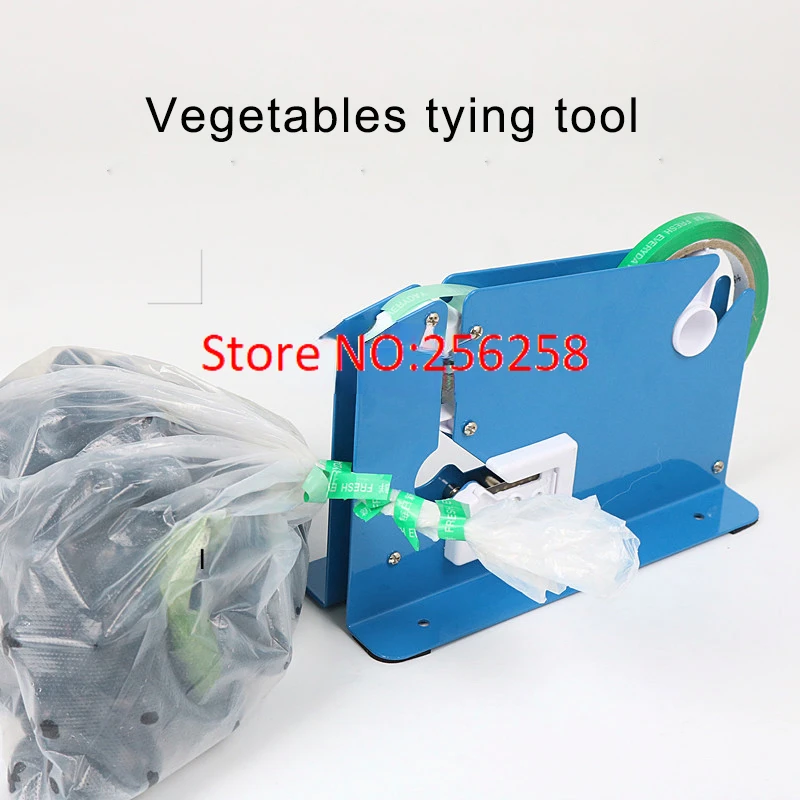 

Supermarket sealing machine plastic bag tape bundle up tying tool bulk weighing bag tying sealer kitchen sealing clip