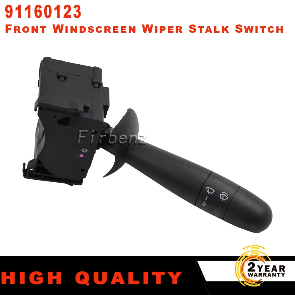 Per Vauxhall Vivaro Movano Renault Trafic Interruttore Tergicristallo Anteriore 91160123