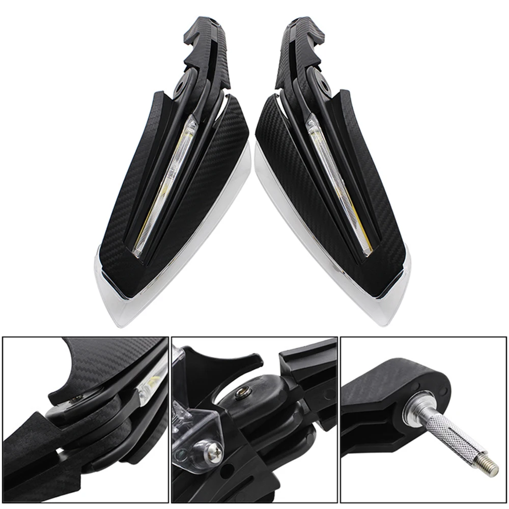 

Защита для мотоцикла, СВЕТОДИОДНЫЕ указатели поворота, защита рук, ручная защита 7/8 ''для Yamaha BMW Honda KTM Suzuki