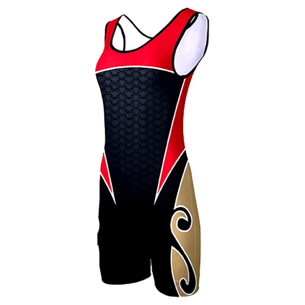 Running Wear Wrestling Singlets Suit Boxing Triathlon Bodysuit Women