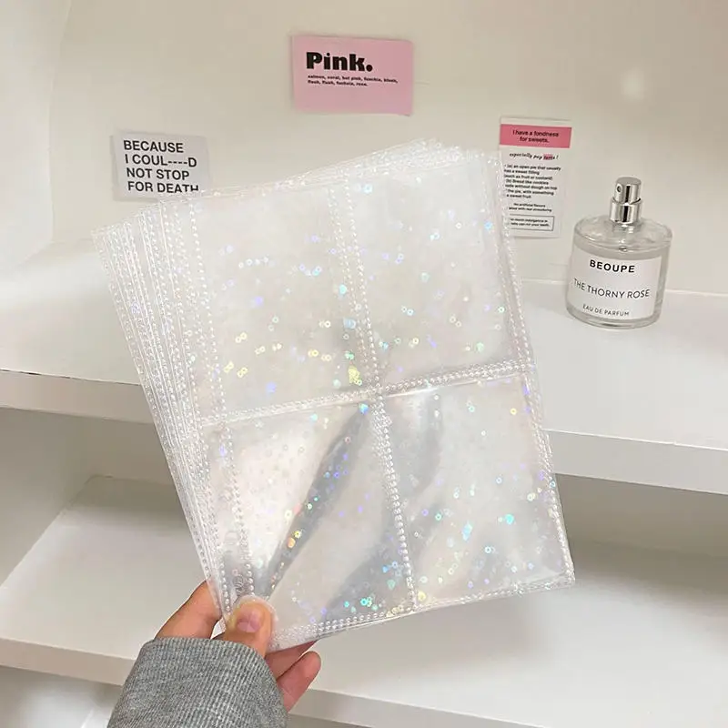 10pcs Photo Album Inner Pages A5 Kpop Binder Photocard Holder Photocard Binder Inlay Idol Card Collect Book Inner Page 포토카드 바인더