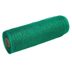 Customizable Christmas Deco Mesh Roll - Durable, No Loose Threads, Perfect for Crafts and Decorations (Green)