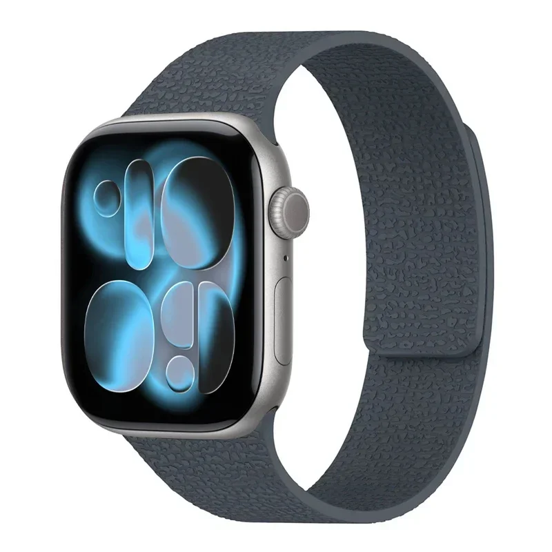 ตัวเลือกสินค้า สายรัดข้อมือซิลิโคนยืดหยุ่นสำหรับ Apple Watch ทุกรุ่น