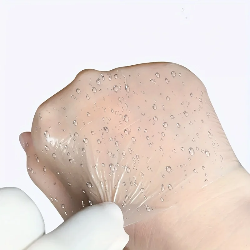 1롤 투명 자체 접착 테이프, PU 소재 붕대, 휴대용 손가락 보호대, 목욕용 마찰 방지 스티커
