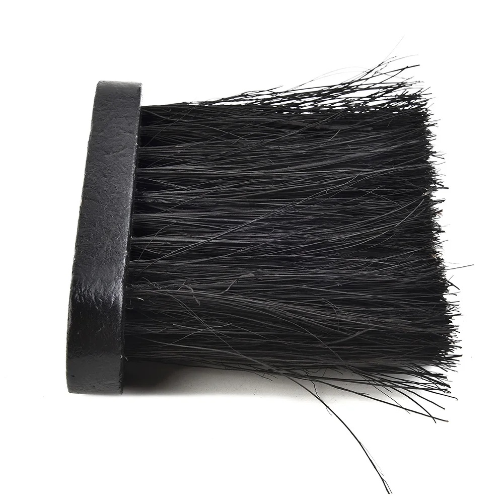 

Fireside Brush Fireplace Brush Part Replacement Accessory Black Wooden Brush Fire Fireplace Handle11*3.3*1.3cm