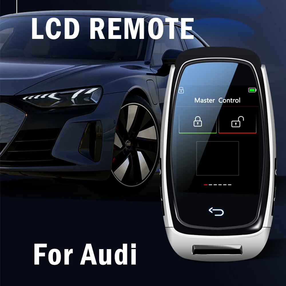 LCD Digital Auto Key Fob Universal Modified Smart Remote Car Key Kit ...