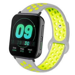 Bracciale di Ricambio in Silicone Traspirante per Orologio Sportivo