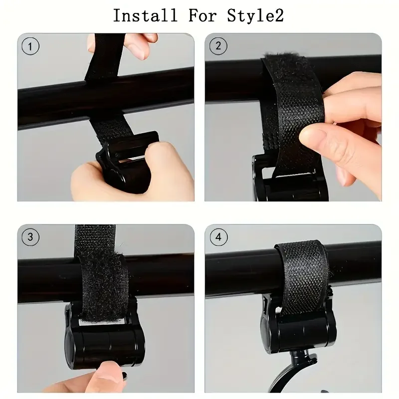 2PCS Pram Hook Baby Stroller Accessories Shopping Prop Multi Purpose Baby Stroller Hook Multi Purpose Shopping Pram Hook