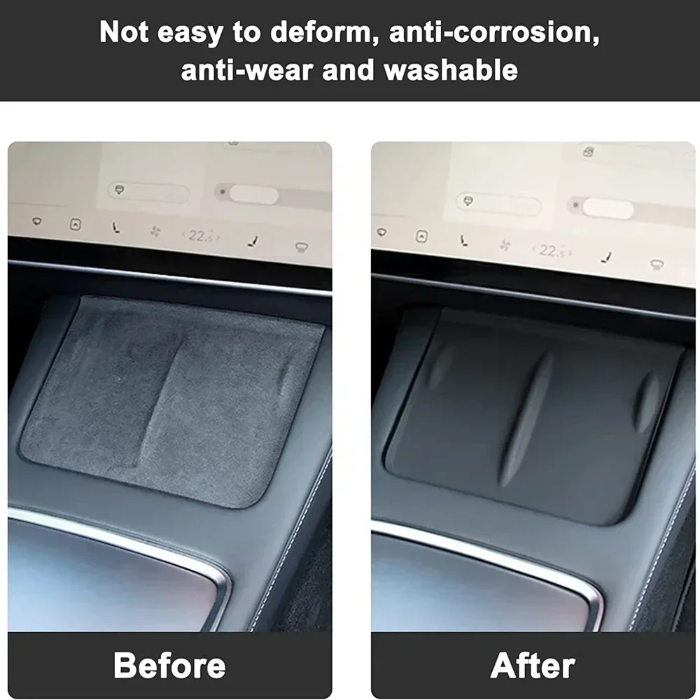 Silicone Center Console Storage Box for Car Interior